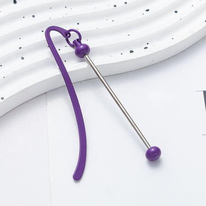 Metal Bookmark - Wholesale Student Graduation Anniversary Gift Creative DIY Beaded Bookmark