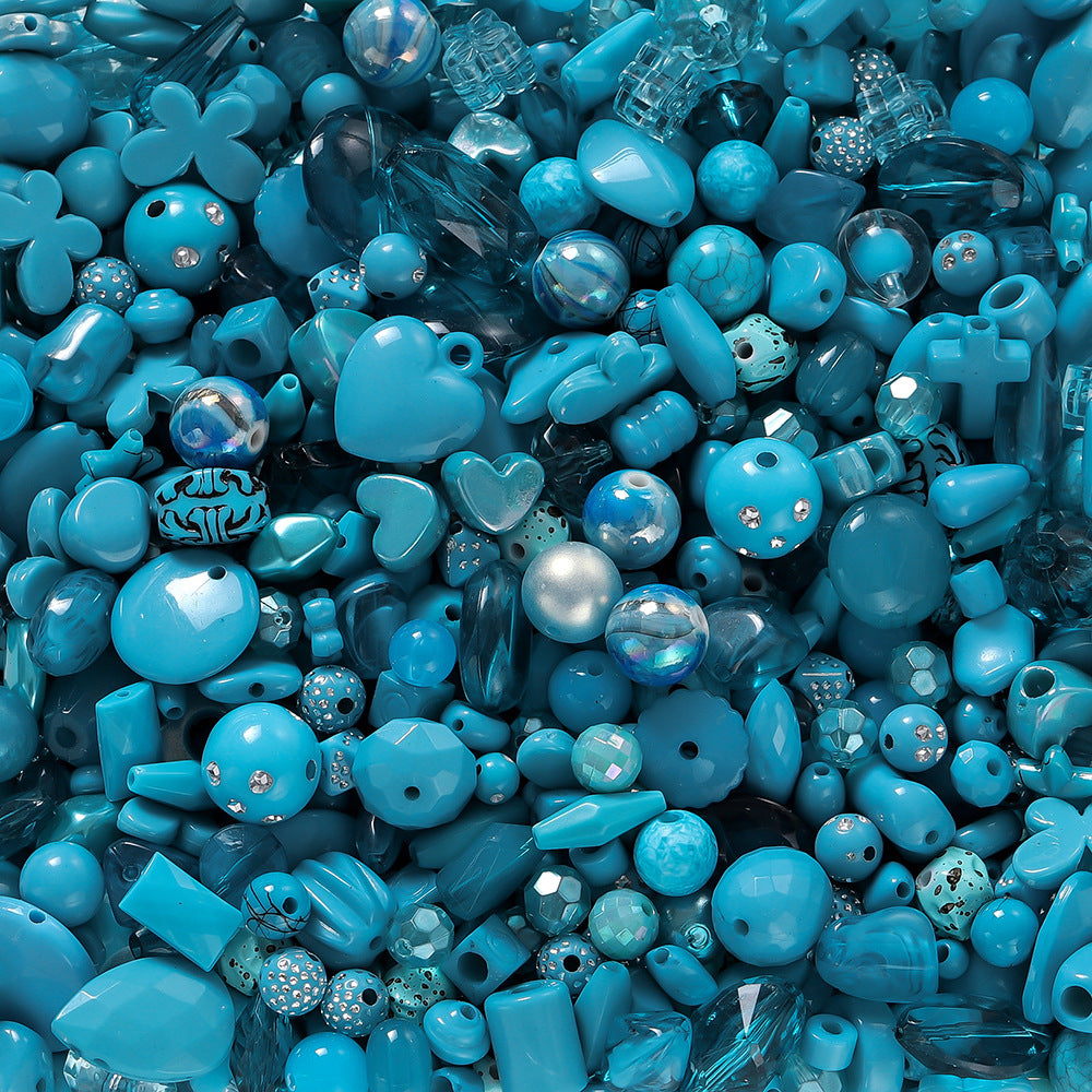 DIY Acrylic Mixed Beads 20g - Mobile Phone Chain Children's Jewelry Hair Accessories