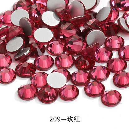 Flat Back Non-Hotfix Rhinestones - Glass Diamond 1440pcs Mobile Phone Case Accessories