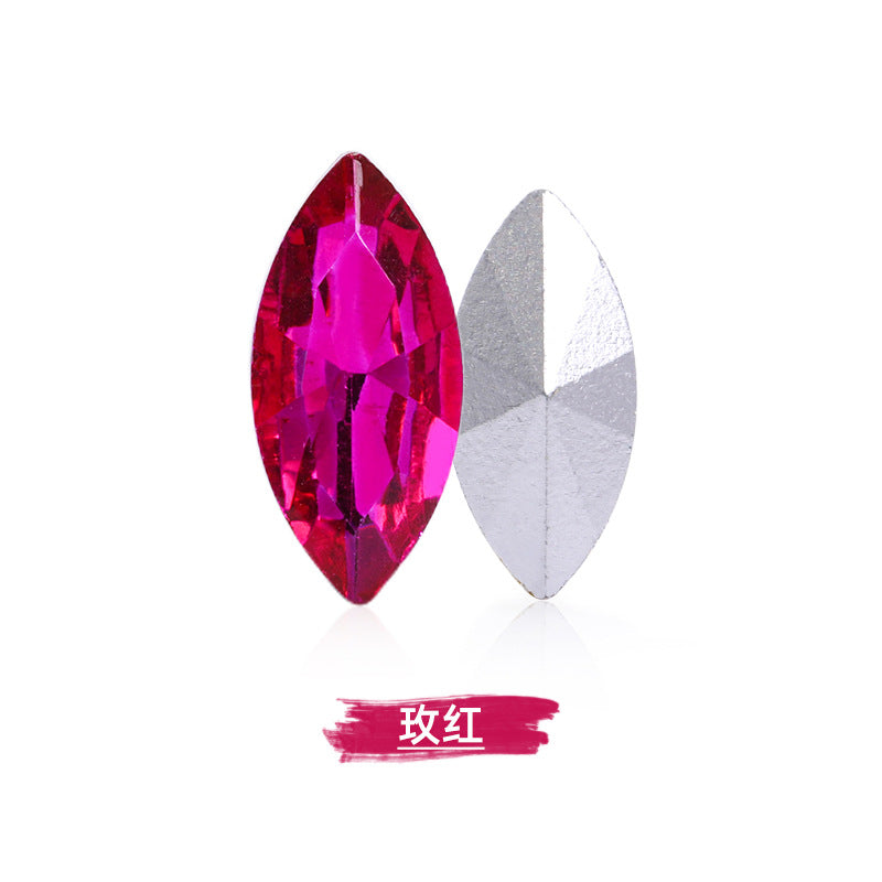 Navette Shape Diamond Rhinestones - Phone Case Perfume Bottle Clothing Crystal Jewelry DIY Accessories