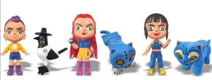 Cross-border new product Q version of the demon hunter acrylic stand K-Pop animation peripheral desktop humanoid stand ornament