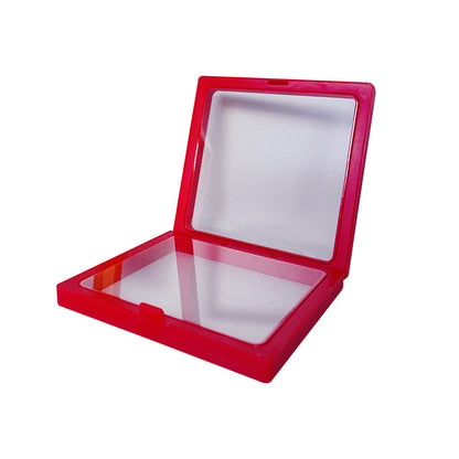 Jewelry PE suspension box, transparent bracelet box, display rack, dustproof storage box, temple Buddha bead box, film packaging box