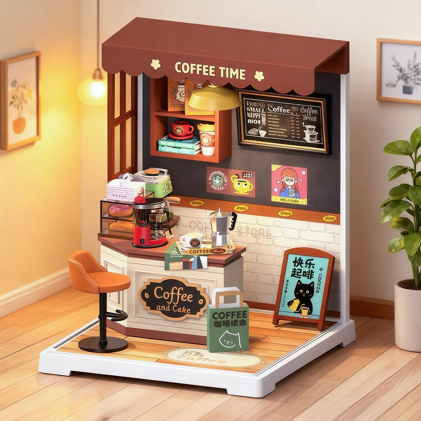 Diy miniature house wooden