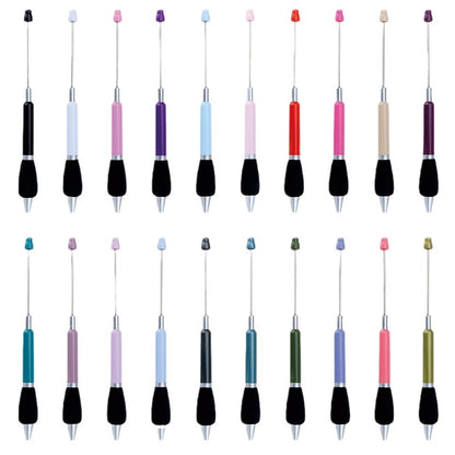 DIY press ballpoint pen creative glue spray sheath grip ballpoint pen ins macaron puzzle student stationery wholesale