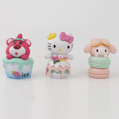 Cross-border blind box witch ceremony, Kuromi figures, trendy toy dolls, desk ornaments in the car, gift wholesale tide