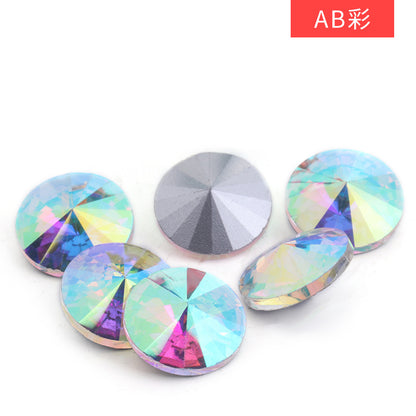 Rivoli Pointed Bottom Diamond Rhinestones - Crystal Phone Case Shoe Jewelry Luggage Clothing Accessories