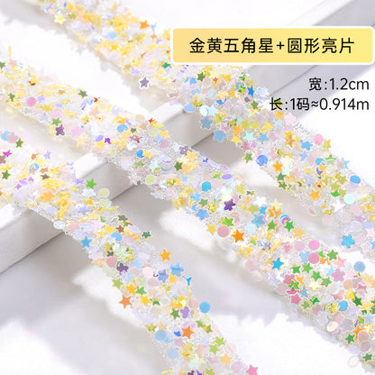 Resin Diamond Rhinestone Strips - Tear-Off Ready-to-Paste Sequins Hot Diamond Shoes Clothing Accessories and DIY crafty