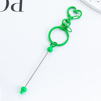 DIY beaded love keychain pendant event small gift key chain creative luggage pendant keychain