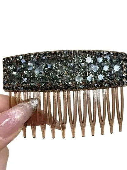 Elegant Diamond Inverted Comb for Women, High-End Rhinestone Hair Comb, Loose Hair Organizer, 2026 New Hair Accessory Hairpin