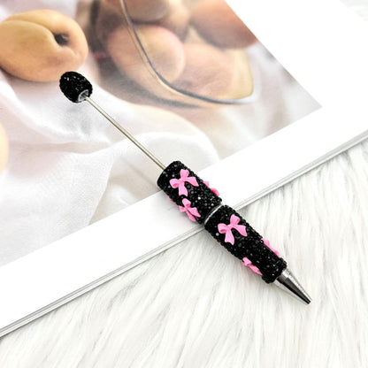 DIY creative bow full diamond  pen multi-color diamond gift pen Valentine's Day series gift pen in stock