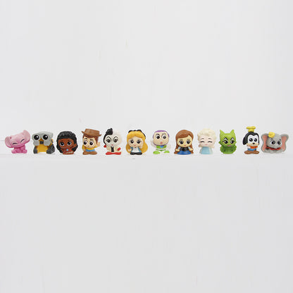 48 princess figures collection Q version of cute mini princess monster Stitch super cute gacha ornaments