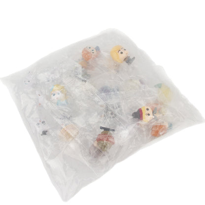 24 ice and snow series stacked fairy tale house cartoon doll ornaments doll gacha hole fun play doll ornaments