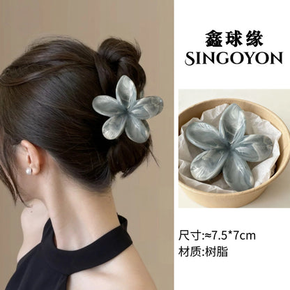Large Versatile Grab Clip Women's Back of Head Shark Clip Korean Premium Hairpin 2026 Temperament Disc Hair Accessories