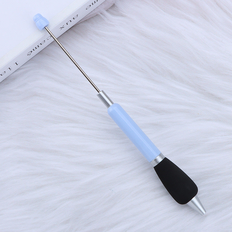 DIY press ballpoint pen creative glue spray sheath grip ballpoint pen ins macaron puzzle student stationery wholesale