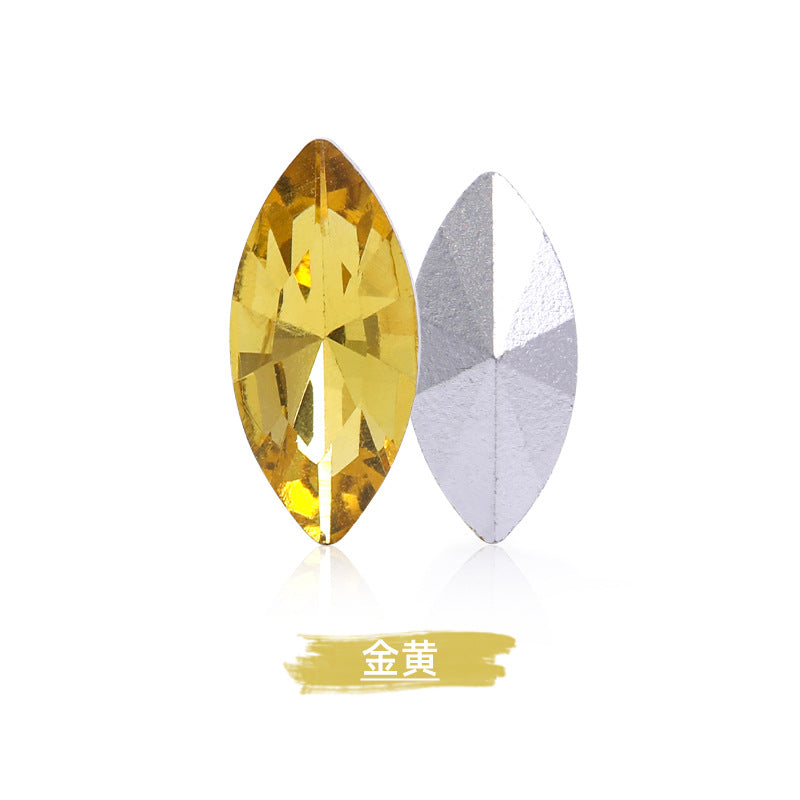 Navette Shape Diamond Rhinestones - Phone Case Perfume Bottle Clothing Crystal Jewelry DIY Accessories