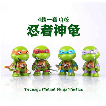 4 and 6 Teenage Mutant Ninja Turtles Movie Edition Cartoon Edition Raphael Figure Figure Action Figure Model Toys