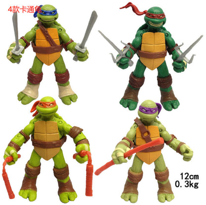 4 and 6 Teenage Mutant Ninja Turtles Movie Edition Cartoon Edition Raphael Figure Figure Action Figure Model Toys