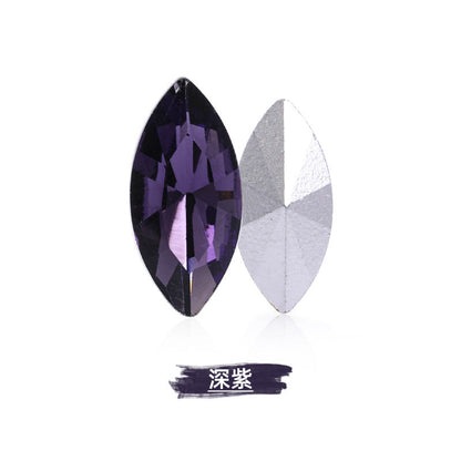 Navette Shape Diamond Rhinestones - Phone Case Perfume Bottle Clothing Crystal Jewelry DIY Accessories