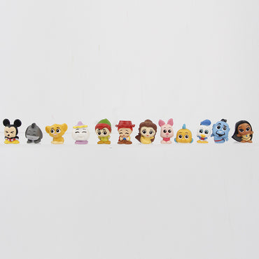 48 princess figures collection Q version of cute mini princess monster Stitch super cute gacha ornaments