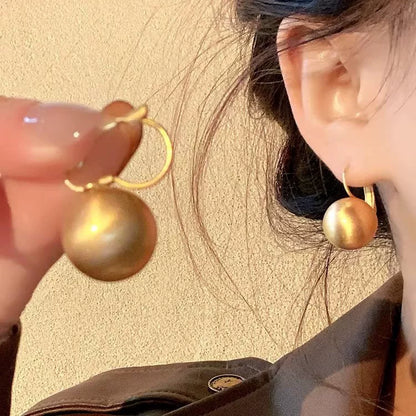 2026 New Hot Large Bite-Mouth Pearl Stud Earrings for Women, High-End Light Luxury Elegant Earrings 925 Silver Needle Earrings