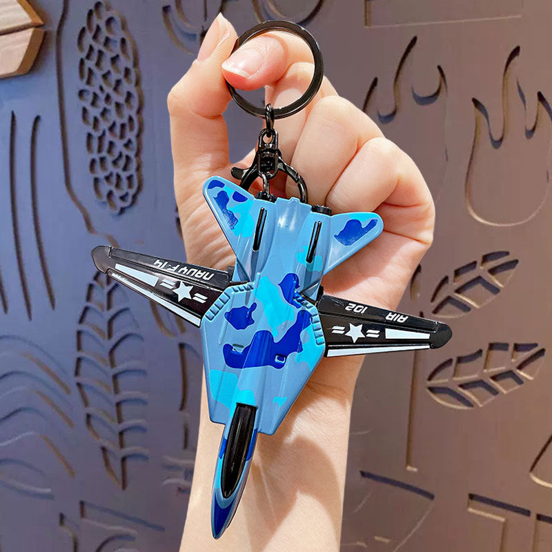Creative Cool Motorcycle Keychain Pendant Mini Kids Pullback Toy Car School Bag Keychain Small Gift Wholesale