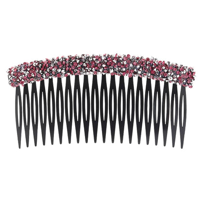 Premium glitter rhinestone hair comb, loose hair management tool, 2026 new toothbrush, bangs inverted comb, elegant hair clip, hair accessory