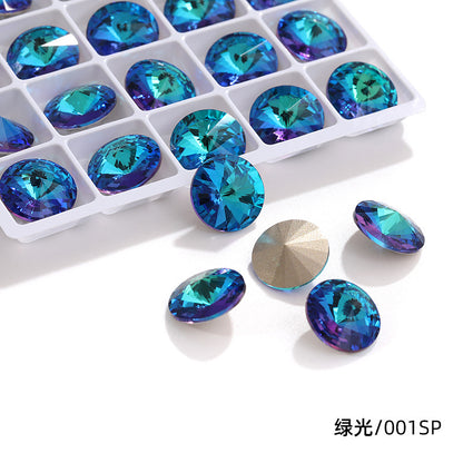 K9 High-End Rhinestone, Satellite, Special-Shaped High-Top Diamond, Wedding Dress, Dress, Crystal Jewelry, Nail Art, Diamond Material, Pointed Bottom Rhinestone