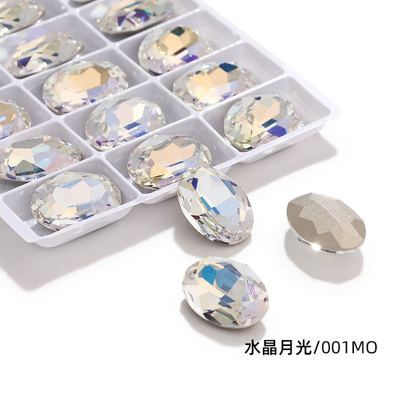 Direct supply of oval, pointed-bottom, special-shaped diamonds, phone cases, diamonds, shoes, bags, clothing, accessories, pointed sole oval diamonds