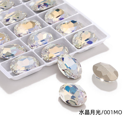Direct supply of oval, pointed-bottom, special-shaped diamonds, phone cases, diamonds, shoes, bags, clothing, accessories, pointed sole oval diamonds