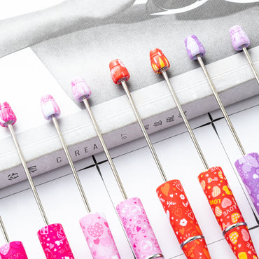 Valentine's Day Beadable Ballpoint Pen – DIY Love Gift Pen | Multiple Colors