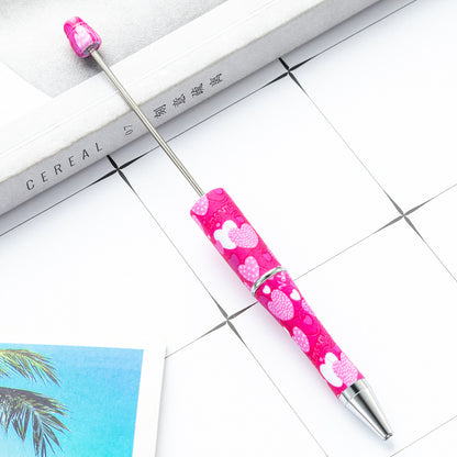 Valentine's Day Beadable Ballpoint Pen – DIY Love Gift Pen | Multiple Colors