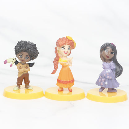 Now there are 12 magic full houses, fantasy magic houses, Mariga family, miracle valleys, Mirabe anime, toys, doll hands