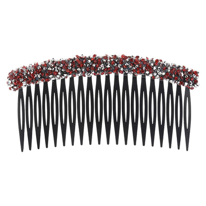 Premium glitter rhinestone hair comb, loose hair management tool, 2026 new toothbrush, bangs inverted comb, elegant hair clip, hair accessory