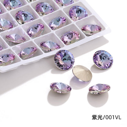 K9 High-End Rhinestone, Satellite, Special-Shaped High-Top Diamond, Wedding Dress, Dress, Crystal Jewelry, Nail Art, Diamond Material, Pointed Bottom Rhinestone