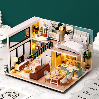 Diy miniature house wooden