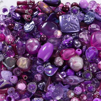 DIY Acrylic Mixed Beads 20g - Mobile Phone Chain Children's Jewelry Hair Accessories
