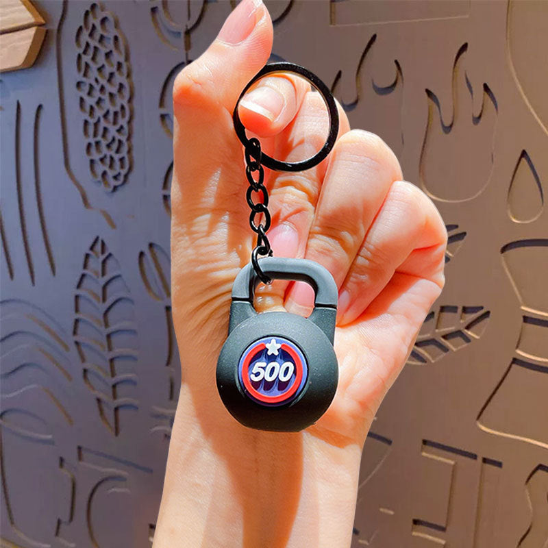 Creative Mini Gym Equipment Collection: Bag Hanging Accessories, Premium Keychains, Accessories, Accessories, Accessories, Small Gift Pendants