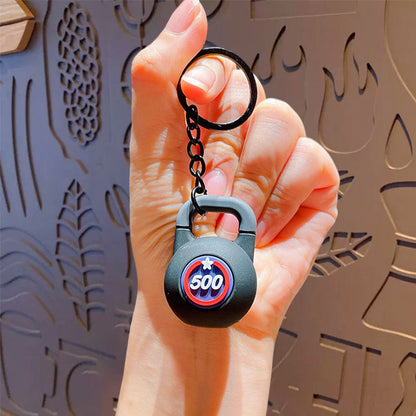 Creative Mini Gym Equipment Collection: Bag Hanging Accessories, Premium Keychains, Accessories, Accessories, Accessories, Small Gift Pendants
