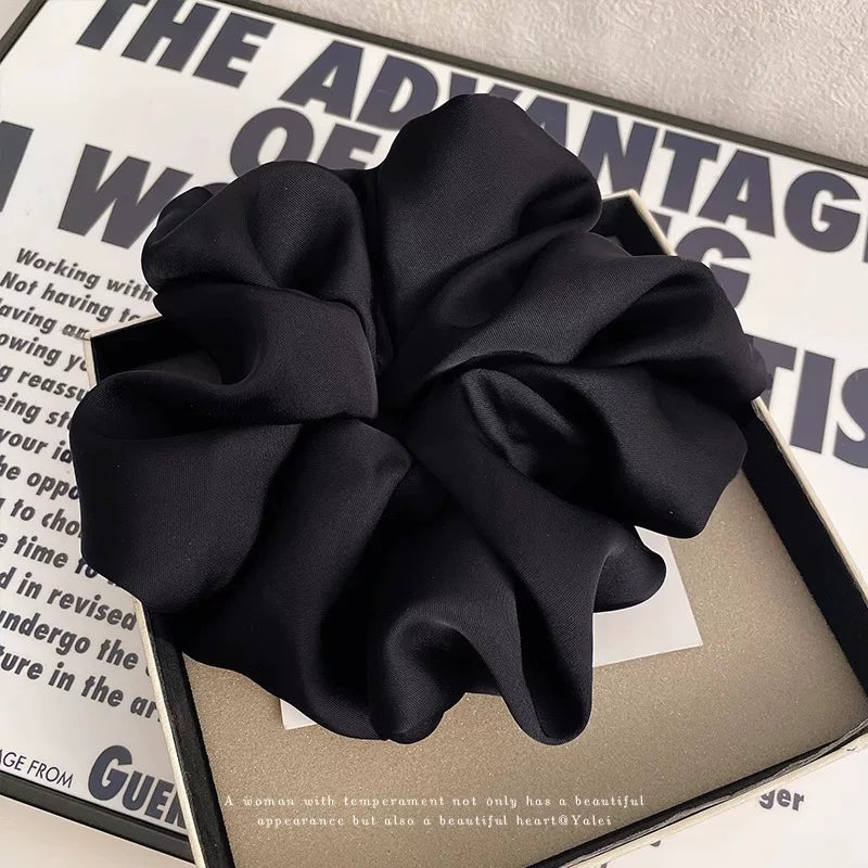 Large Intestine Hair Tie for Women 2026 New Korean Style High-End Fashionable Hair Tie Hair Flower Hairband