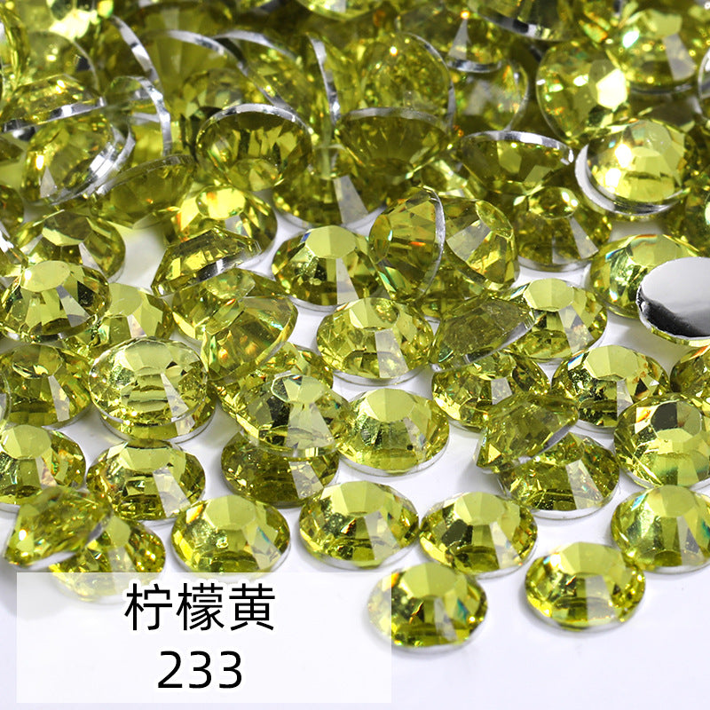 Resin Flat Bottom Rhinestones - Super Flash Nail Art Wedding Dress Mobile Phone Case Accessories