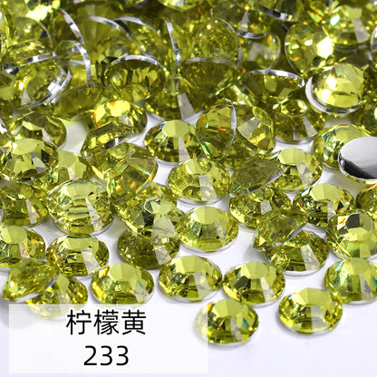 Resin Flat Bottom Rhinestones - Super Flash Nail Art Wedding Dress Mobile Phone Case Accessories