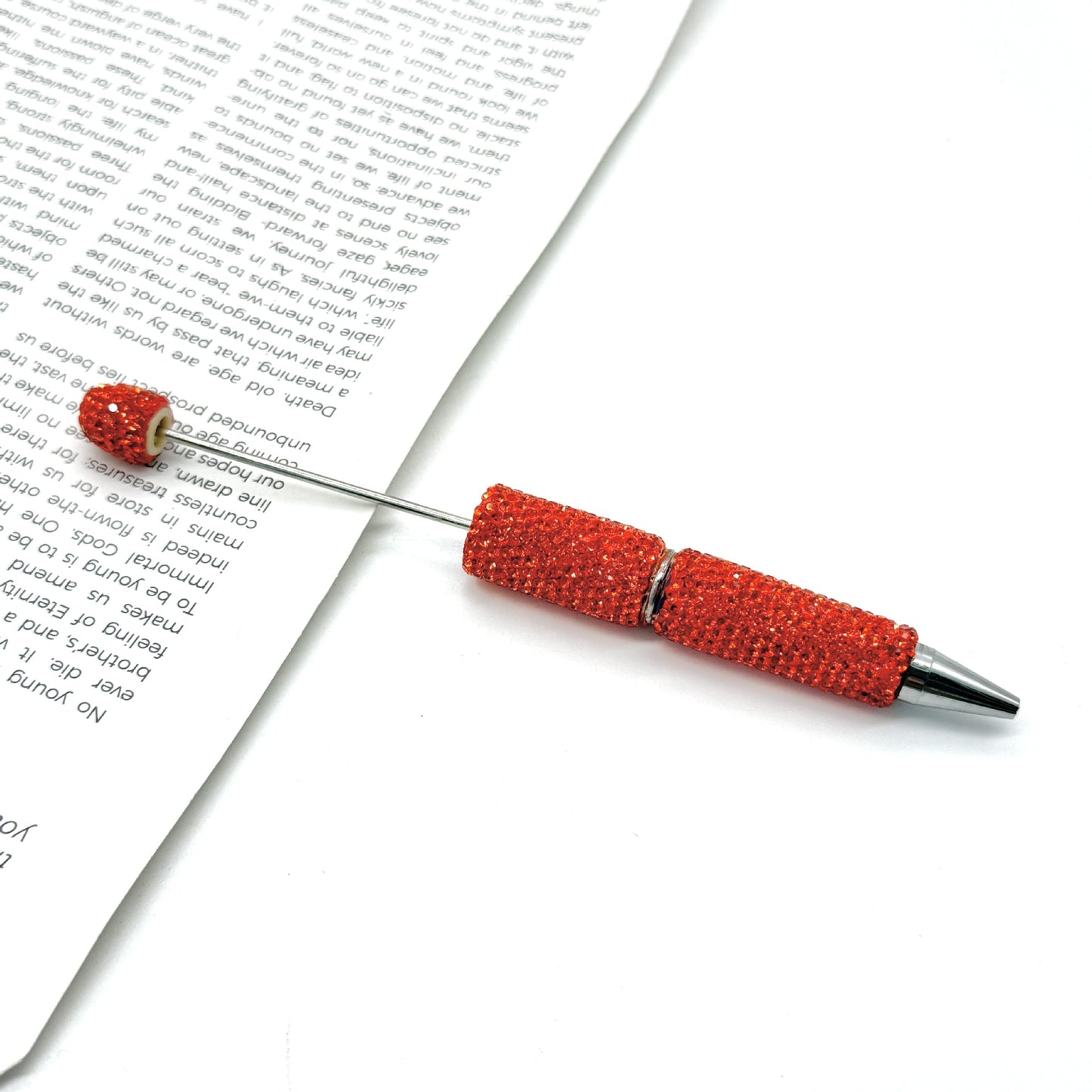 DIY solid color full diamond ballpoint pen exquisite heavy industry rhinestone cute ballpoint pen cross-border hot selling puzzle gift pen