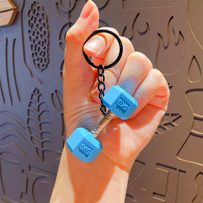 Creative Mini Gym Equipment Collection: Bag Hanging Accessories, Premium Keychains, Accessories, Accessories, Accessories, Small Gift Pendants