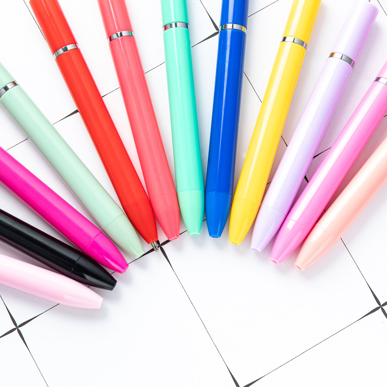 DIY Plastic Ballpoint Pen - Handmade Beaded Printable Personalized Pen Wholesale