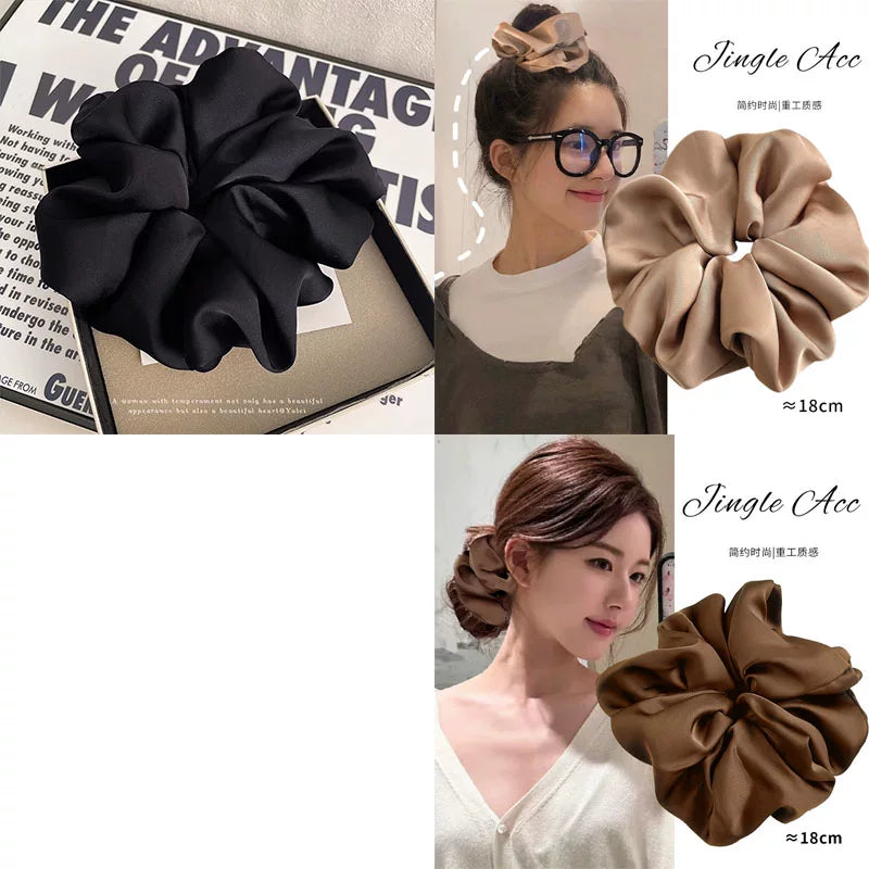 Large Intestine Hair Tie for Women 2026 New Korean Style High-End Fashionable Hair Tie Hair Flower Hairband