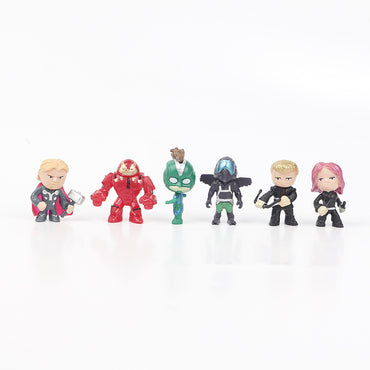 26 Avengers 4 League Gacha dolls, figure ornaments, League cakes, scene decorations, ornaments, and holes