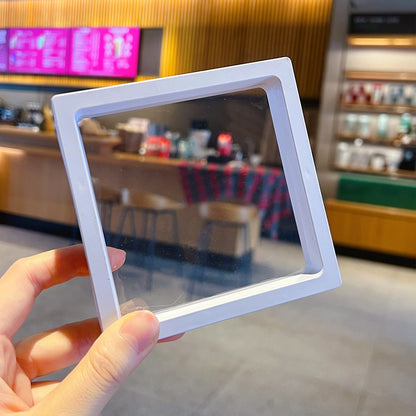 Jewelry PE suspension box, transparent bracelet box, display rack, dustproof storage box, temple Buddha bead box, film packaging box