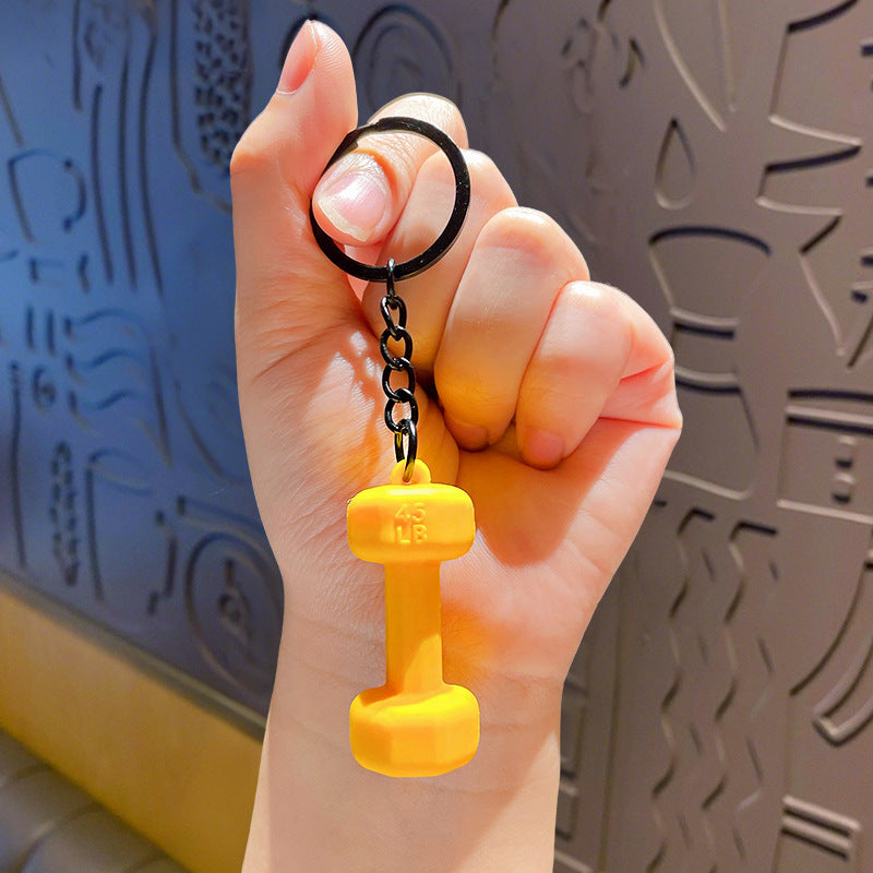 Creative Mini Gym Equipment Collection: Bag Hanging Accessories, Premium Keychains, Accessories, Accessories, Accessories, Small Gift Pendants