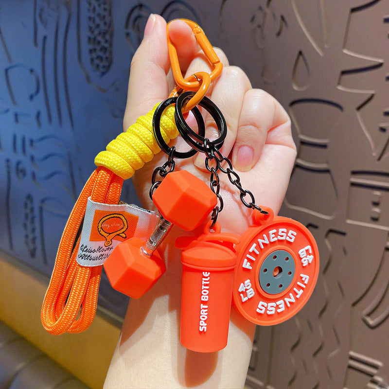 Creative Mini Gym Equipment Collection: Bag Hanging Accessories, Premium Keychains, Accessories, Accessories, Accessories, Small Gift Pendants