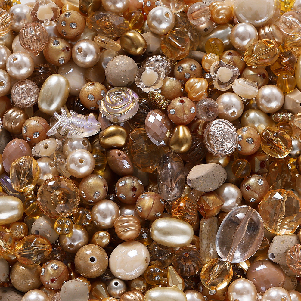 DIY Acrylic Mixed Beads 20g - Mobile Phone Chain Children's Jewelry Hair Accessories